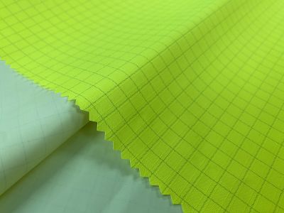 Fluorescent flame retardant antistatic