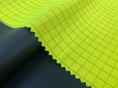 Fluorescent flame retardant antistatic